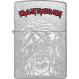 Zippo Iron Maiden Lighter 48667 Street Chrome Official Licensed Collectible - Gift Boxed Edition For Metal Fans by Zippo