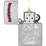 Zippo Iron Maiden Lighter 48667 Street Chrome Official Licensed Collectible - Gift Boxed Edition For Metal Fans by Zippo