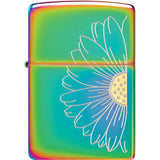 Zippo Daisy Iridescent Lighter - Collectors Limited Edition Gift Boxed With Premium Quality by Zippo
