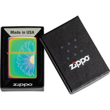 Zippo Daisy Iridescent Lighter - Collectors Limited Edition Gift Boxed With Premium Quality by Zippo