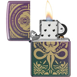 Zippo Evil Design Lighter - Chameleon Color Shifting Finish Collectible Gift For Collectors And Gift Givers by Zippo