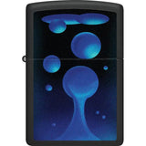 Zippo Lava Lamp Lighter 48675 - Ultraviolet Blacklight Reactive Design Reveals Hidden Scene by Zippo