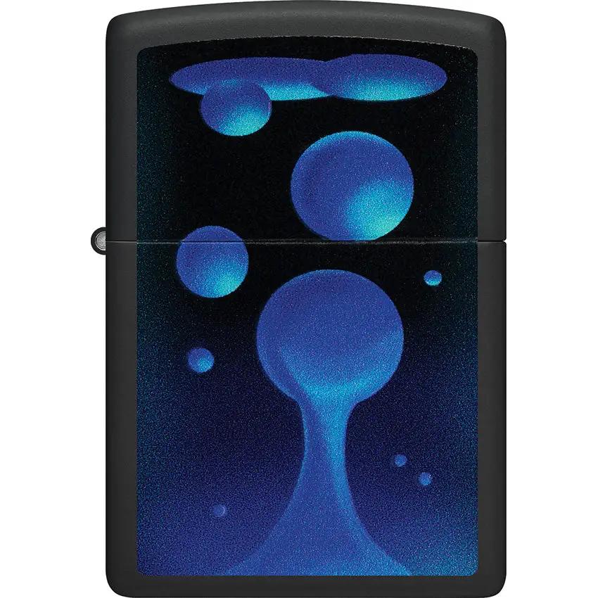 Zippo Lava Lamp Lighter 48675 - Ultraviolet Blacklight Reactive Design Reveals Hidden Scene by Zippo