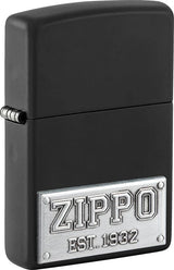 Zippo Plate Emblem Lighter 48689 by Zippo