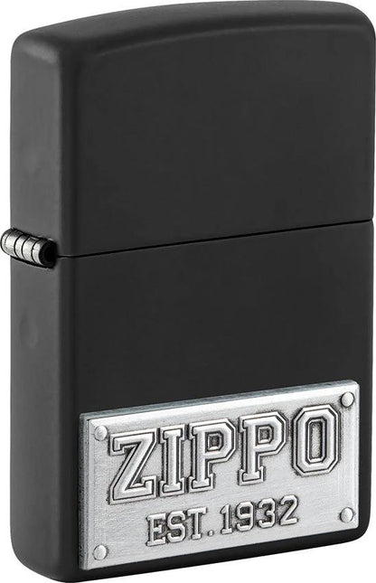 Zippo Plate Emblem Lighter 48689 by Zippo