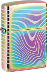 Zippo Wavy Pattern Lighter 48775 by Zippo
