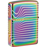 Zippo Wavy Pattern Lighter - 360 Degree Laser Engraved Design For Collectors Gift Box Included by Zippo