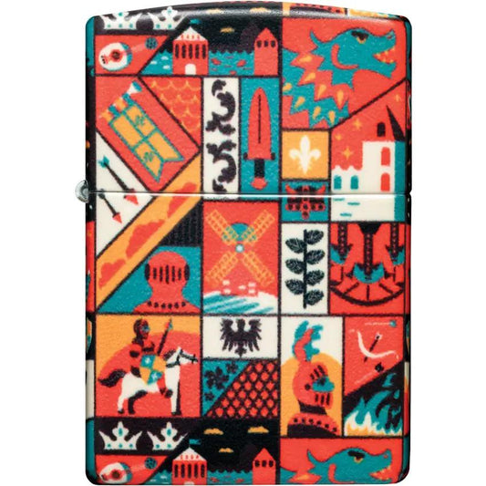Zippo Old Ages Lighter 48786 - 540 Color Process Finish Collectible Gift For Enthusiasts And Collectors by Zippo