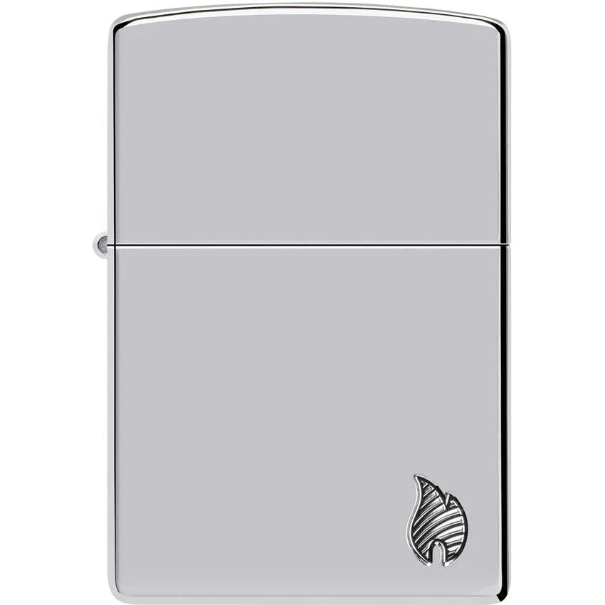 Zippo Armor Chrome Flame Lighter 46396 - Durable Armor Finish For Everyday Carry And Gift Giving by Zippo