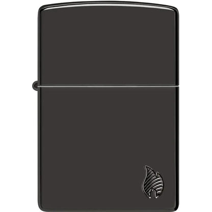 Zippo Armor Series Flame Lighter 46402 - High Polish Black Ice Finish Boxed For Collectors by Zippo