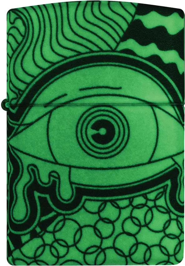 Zippo Vision Test Lighter - Eye Chart Design With 540 Color Process Gift Boxed Collectible by Zippo