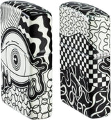 Zippo Vision Test Lighter - Eye Chart Design With 540 Color Process Gift Boxed Collectible by Zippo