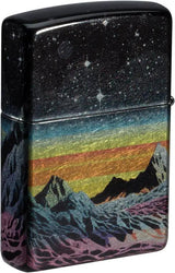 Zippo Space In Color Lighter Fusion Design - Chrome Finish For Collectors And Everyday Carry by Zippo