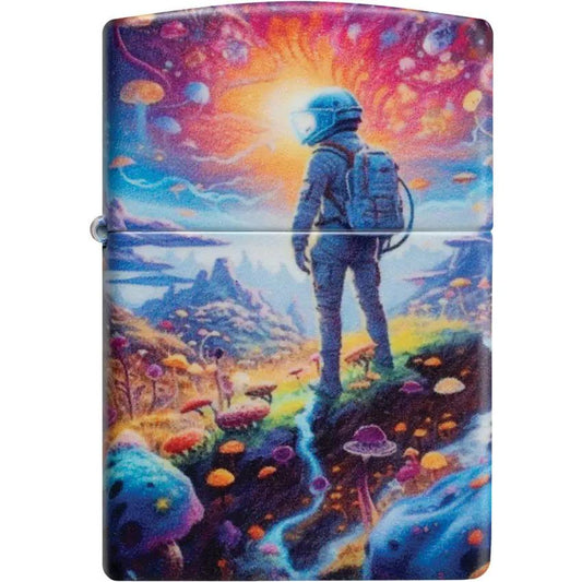 Zippo Mushroom Forest Lighter 46433 - Collectors Edition For Outdoor Enthusiasts by Zippo
