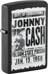 Zippo Johnny Cash Lighter 46490 by Zippo