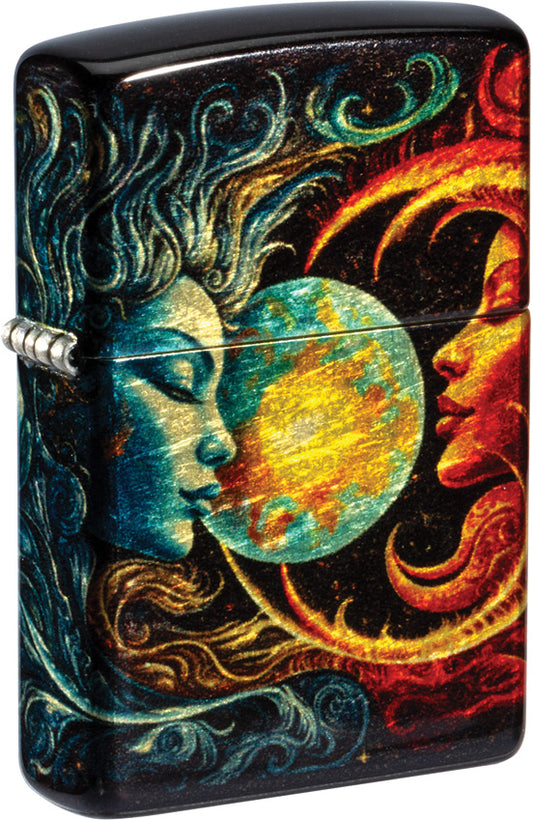 Zippo Spiritual Sun And Moon Lighter 46563