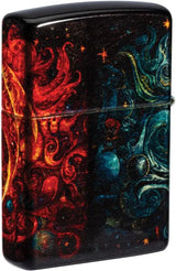 Zippo Sun And Moon Lighter - 540 Fusion Design Brass Tumbled Finish For Collectors by Zippo