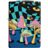 Zippo Mushroom Party Lighter - Glow In The Dark 540 Color Process Finish Boxed Gift For Party Lovers And Collectors by Zippo