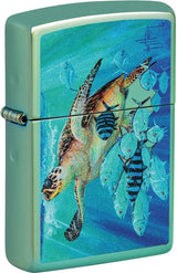 Zippo Guy Harvey Turtle Lighter 46589 by Zippo