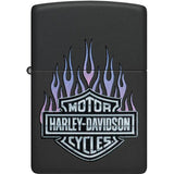 Zippo Harley-Davidson Lighter Black Matte - Official Licensed Collectible For Biker Enthusiasts by Zippo