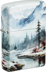 Zippo Frozen Valley Lighter 46702 by Zippo