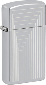Zippo Slim Laser Pattern Lighter 46706 by Zippo
