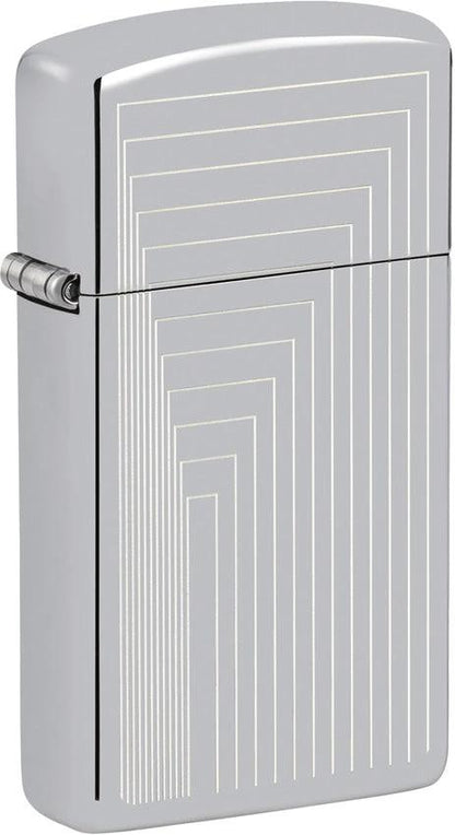 Zippo Slim Laser Pattern Lighter 46706 by Zippo