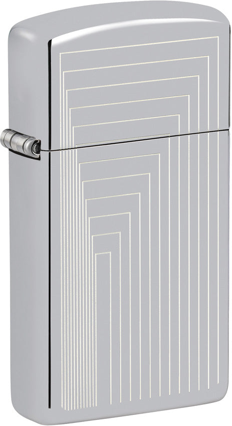 Zippo Slim Laser Pattern Lighter 46706