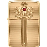 Zippo Royal Saber 46737 Lighter High Polish Brass Finish Gift for Collectors and Enthusiasts by Zippo