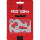 Zootility Pocket Monkey Basic Multi Tool ZPMB - Compact 12-Tool Utility With Ruler And Bottle Opener by Zootility