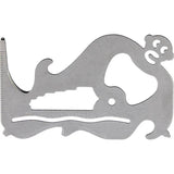 Zootility Pocket Monkey Basic Multi Tool ZPMB - Compact 12-Tool Utility With Ruler And Bottle Opener by Zootility