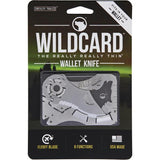 Zootility WildCard Wallet Knife - Removable Blade for TSA Compliance with Screwdriver, Ruler, Bottle Opener, Pry Bar by Zootility