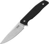 ZA-PAS Knives Ambro 2 Fixed Blade Black AM2-G10-BL by ZA-PAS Knives