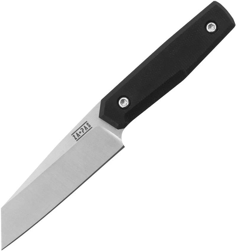 ZA-PAS Knives Geo Fixed Blade Black GEO-ST-G10-BL by ZA-PAS Knives
