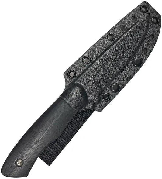 ZA-PAS Knives M10M Fixed Blade - Full Tang 9 Inch Overall With Durable Black G10 Handle by ZA-PAS Knives