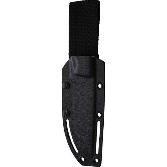 ZA-PAS Knives Handie Fixed Blade - Black Cerakote Carbon Steel Blade With Full Tang G10 Handle by ZA-PAS Knives
