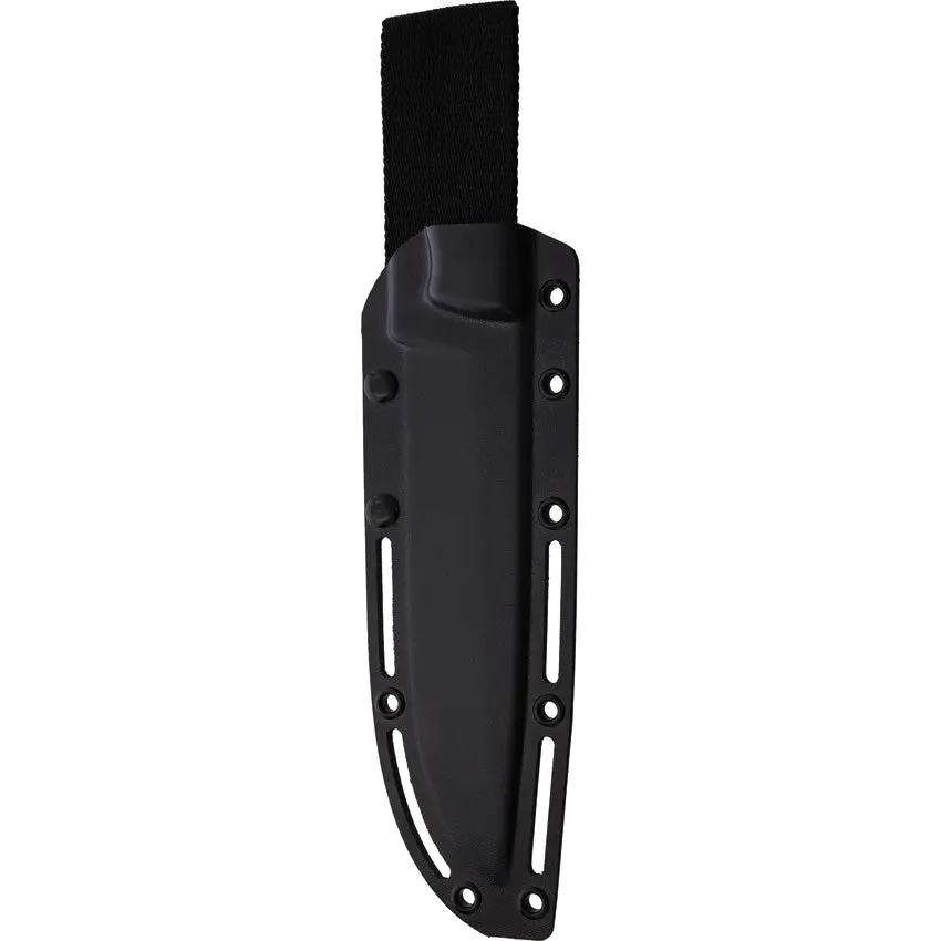 ZA-PAS Knives Expendable Fixed Blade Mic EX CE M BR - 6 Inch Cerakote Carbon Steel Blade With Brown Micarta Handle by ZA-PAS Knives