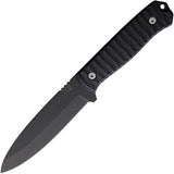 ZA-PAS Knives VENI Fixed Blade Black VN1-BLK by ZA-PAS Knives