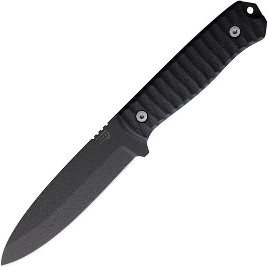 ZA-PAS Knives VENI Fixed Blade Black VN1-BLK by ZA-PAS Knives