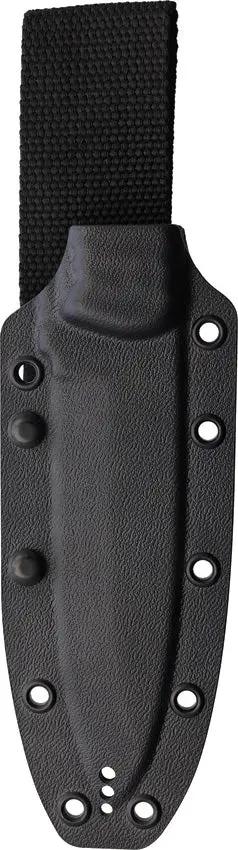 ZA-PAS Knives VENI Fixed Blade Knife - Black Coated Drop Point With Full Tang And Lanyard Hole by ZA-PAS Knives
