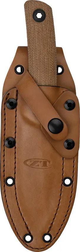 Zero Tolerance 0004 Fixed Blade Knife - Premium Micarta Handle And CPM Cru-Wear Blade With Cerakote by Zero Tolerance