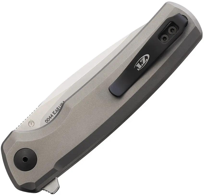 Zero Tolerance 0044 Button Lock Knife Titanium Handle S45VN Blade - Premium EDC Knife For Everyday Carry Enthusiasts by Zero Tolerance