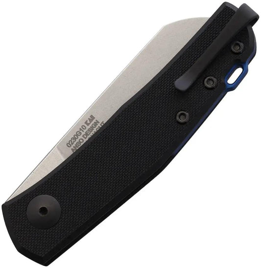 Zero Tolerance Jen Anso Folder - MagnaCut Sheepsfoot Blade With G10 Black Handle For Everyday Carry Enthusiasts by Zero Tolerance