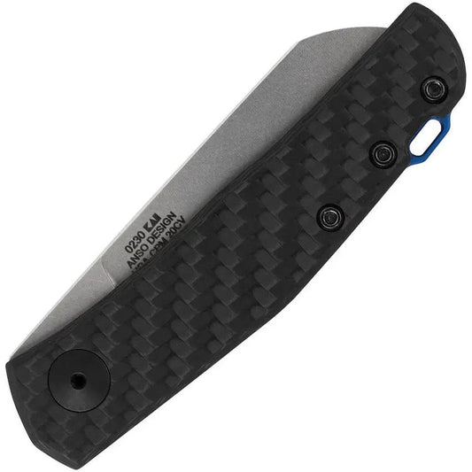 Zero Tolerance ZT0230 Slip Joint Knife Carbon Fiber Handle CPM20CV Steel Lightweight EDC Carry by Zero Tolerance