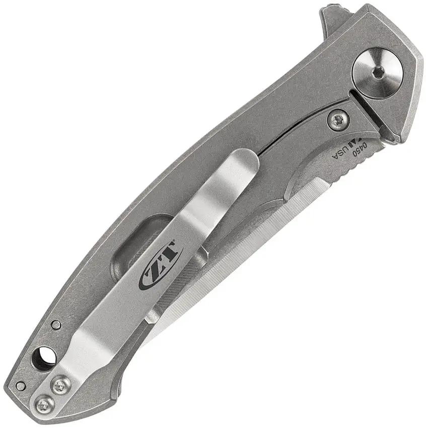 Zero Tolerance Sinkevich 0450 Small Framelock EDC Knife S35VN Drop Point Blade - Compact Everyday Carry Performance by Zero Tolerance