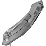 Zero Tolerance Sinkevich KVT Framelock 0462 Folding Knife - Carbon Fiber Handle, Titanium Back, Smooth KVT Deployment by Zero Tolerance