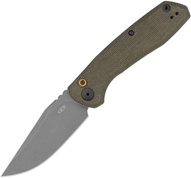 Zero Tolerance Auto 0512 Button Lock Olive 0512OL by Zero Tolerance