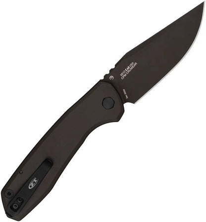 Zero Tolerance Auto 0512 Button Lock Knife - One-Handed Deployment For EDC Readiness by Zero Tolerance