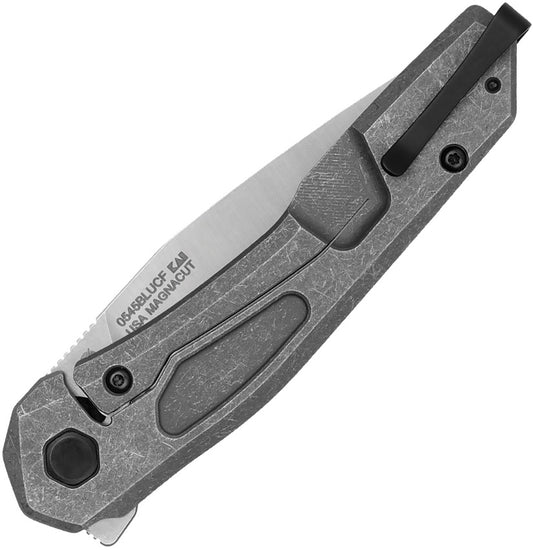 Zero Tolerance Framelock MagnaCut 3.25In Blade Carbon Fiber Handle - Premium EDC Knife With Blue Accents by Zero Tolerance