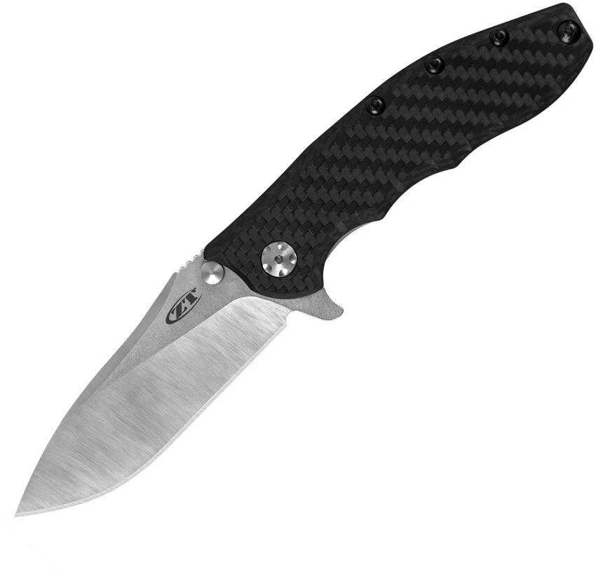 Zero Tolerance Hinderer Slicer Framelock CF by Zero Tolerance
